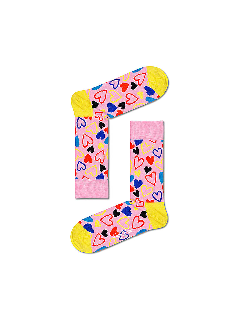 HAPPY SOCKS Damen Socken I LOVE U 36-40 bunt bunt